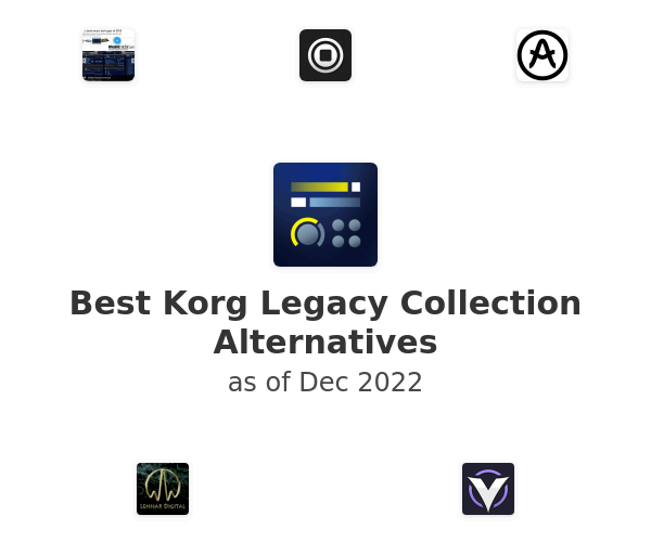 Best Korg Legacy Collection Alternatives