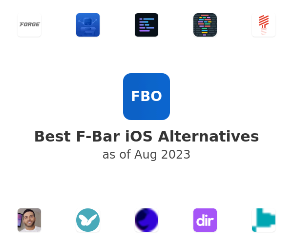 Best F-Bar iOS Alternatives