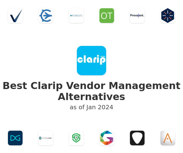 Best Clarip Vendor Management Alternatives