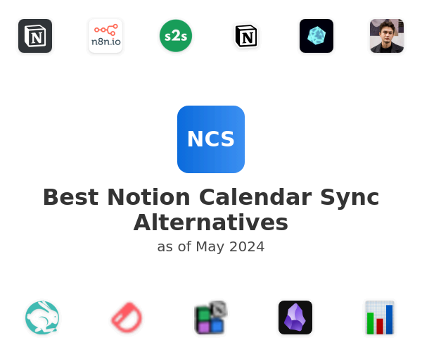 Best Notion Calendar Sync Alternatives