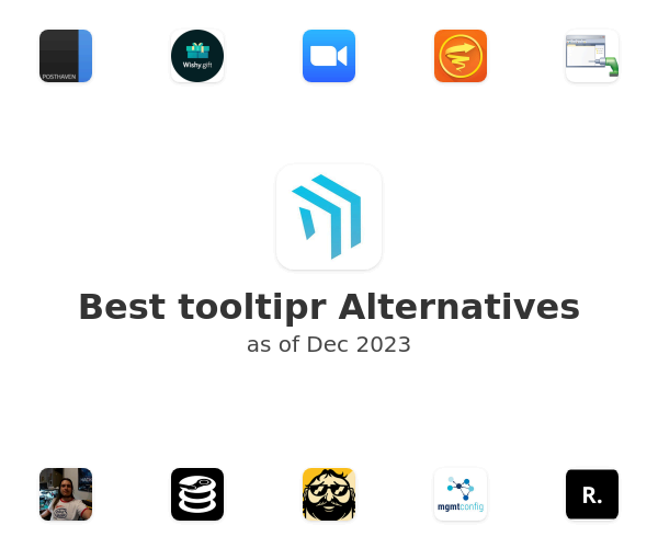 Best tooltipr Alternatives