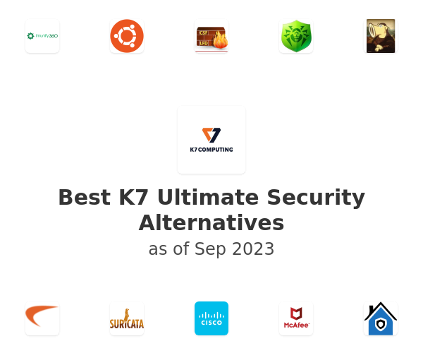 Best K7 Ultimate Security Alternatives