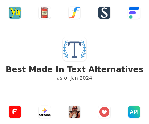 Best Made In Text Alternatives