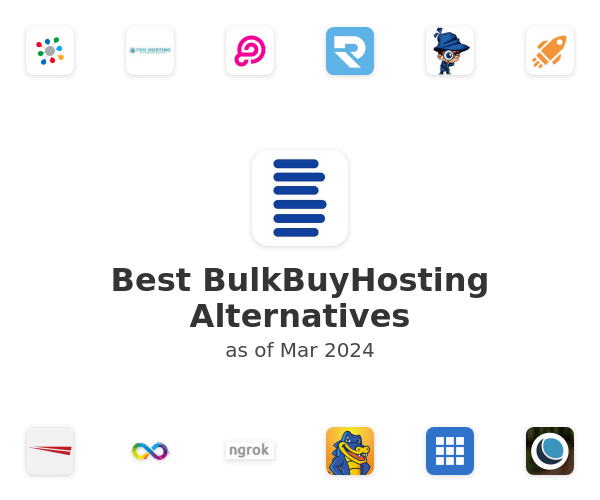 Best BulkBuyHosting Alternatives