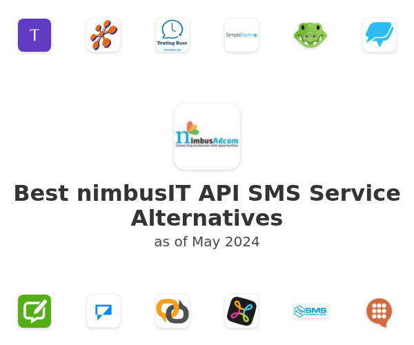 Best nimbusIT API SMS Service Alternatives