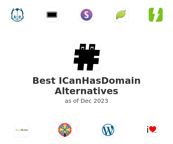 Best ICanHasDomain Alternatives