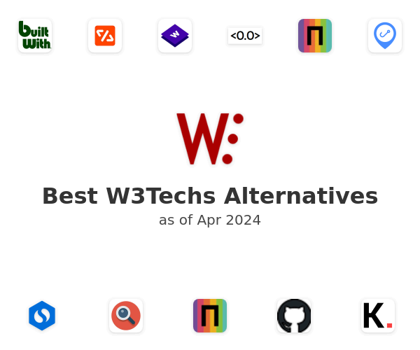 Best W3Techs Alternatives
