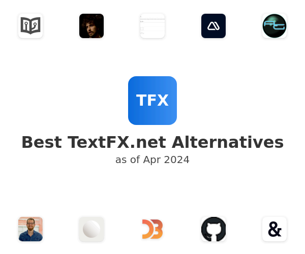 Best TextFX.net Alternatives