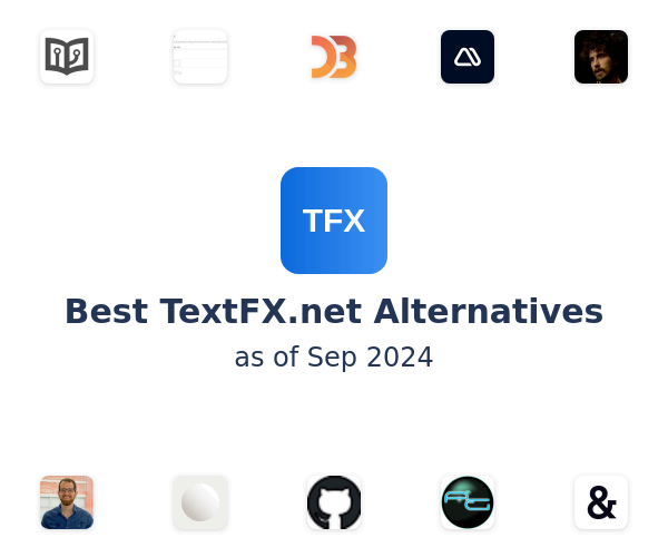 Best TextFX.net Alternatives