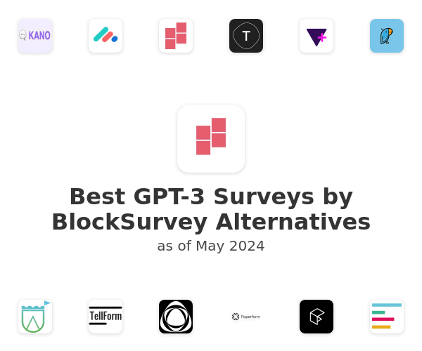 Best GPT-3 Surveys by BlockSurvey Alternatives