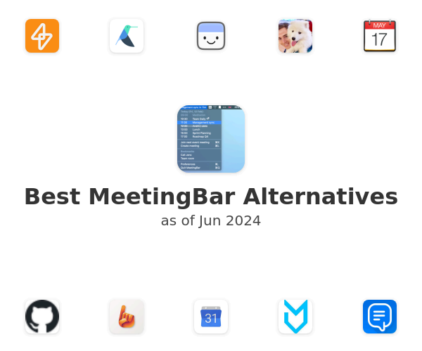 Best MeetingBar Alternatives