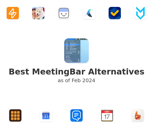 Best MeetingBar Alternatives