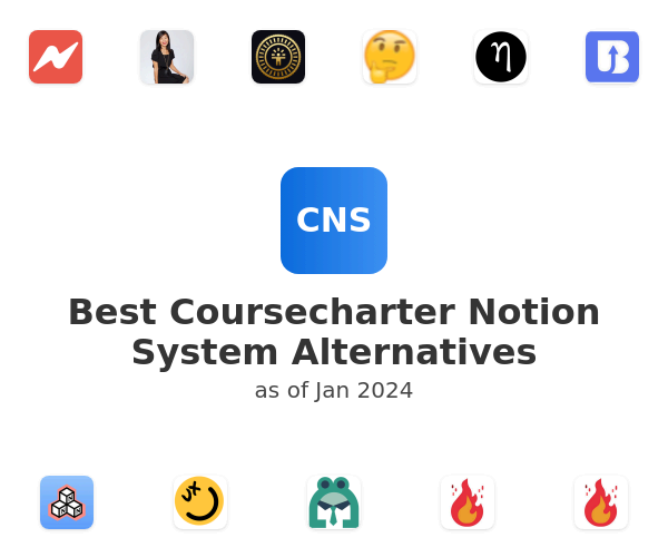 Best Coursecharter Notion System Alternatives