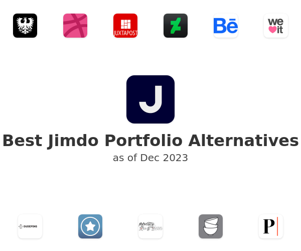 Best Jimdo Portfolio Alternatives