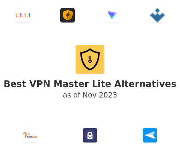 Best VPN Master Lite Alternatives