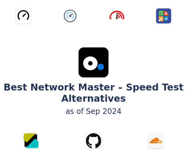 Best Network Master – Speed Test Alternatives