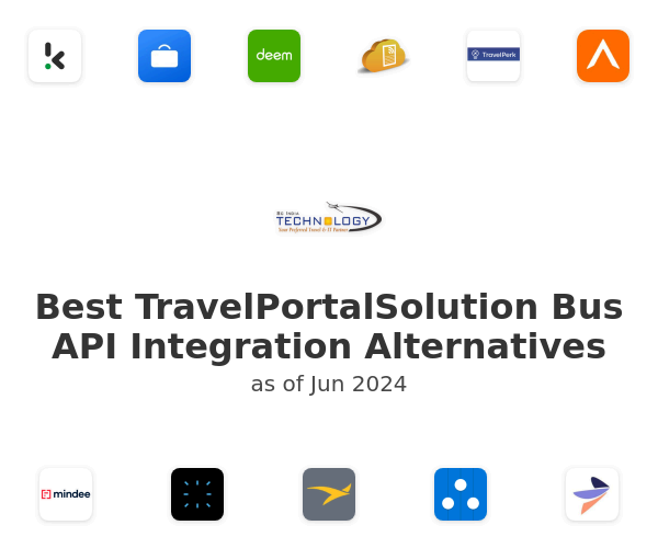 Best TravelPortalSolution Bus API Integration Alternatives