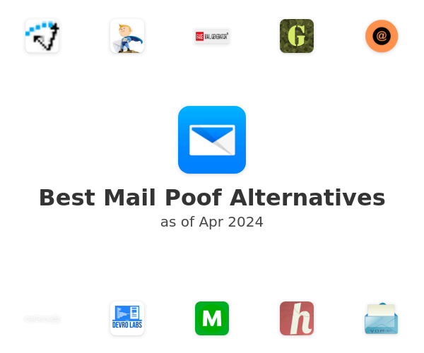 Best Mail Poof Alternatives