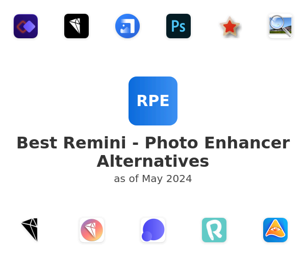 Best Remini - Photo Enhancer Alternatives