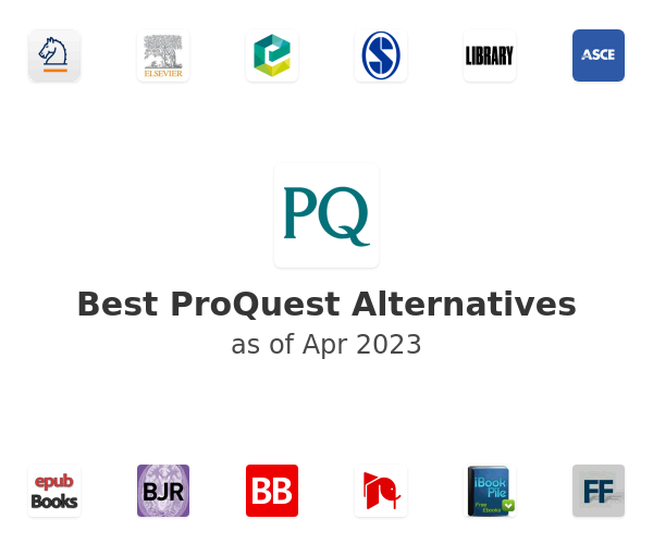 Best ProQuest Alternatives