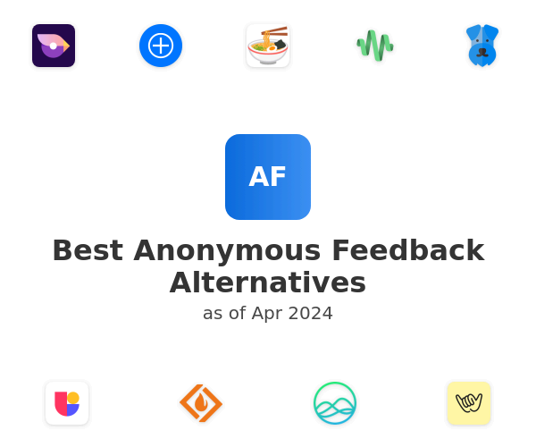 Best Anonymous Feedback Alternatives