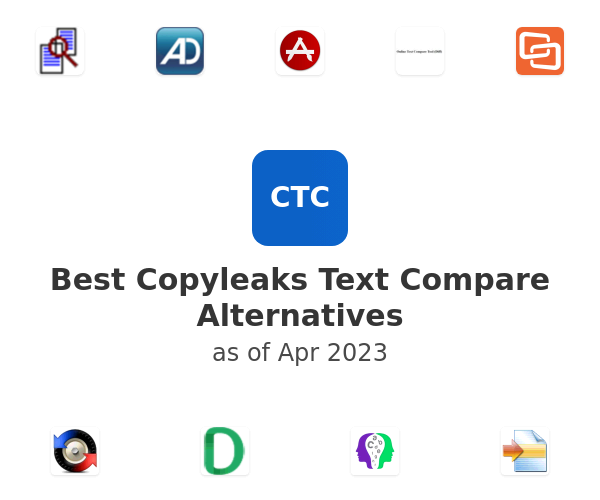Best Copyleaks Text Compare Alternatives