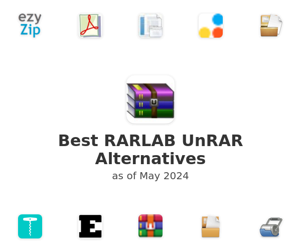 Best RARLAB UnRAR Alternatives