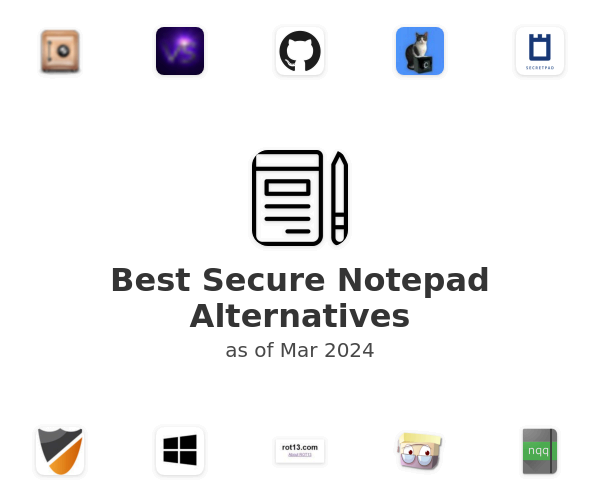 Best Secure Notepad Alternatives