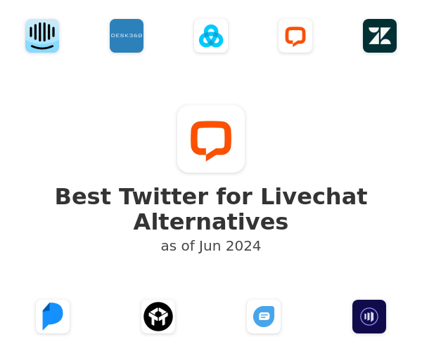 Best Twitter for Livechat Alternatives
