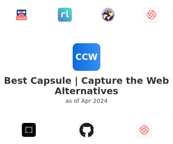 Best Capsule | Capture the Web Alternatives