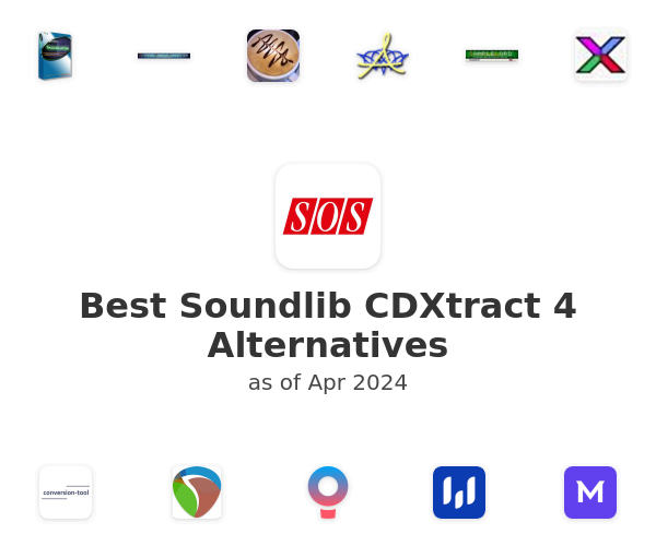 Best Soundlib CDXtract 4 Alternatives