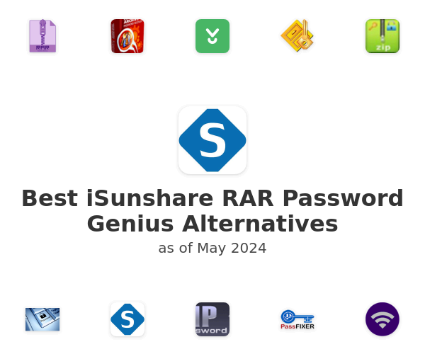 Best iSunshare RAR Password Genius Alternatives