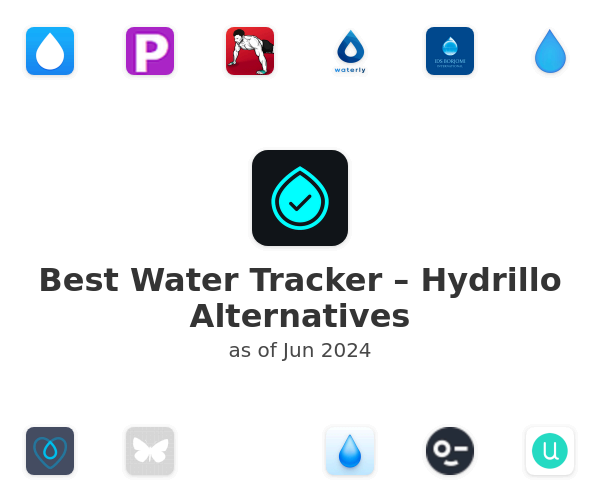 Best Water Tracker – Hydrillo Alternatives