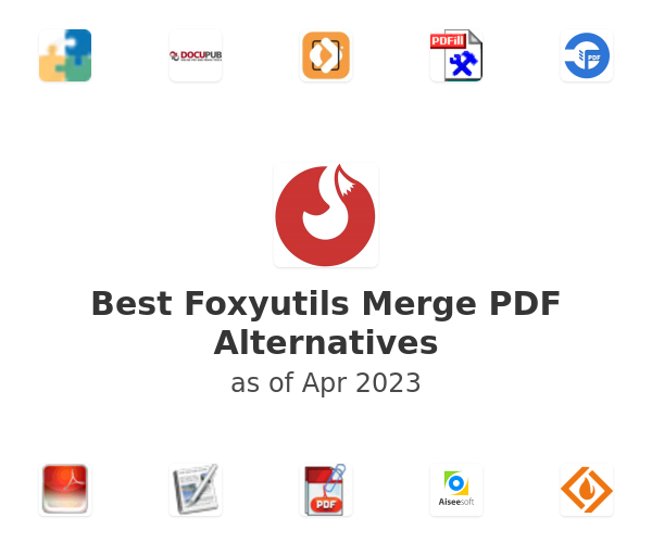 Best Foxyutils Merge PDF Alternatives