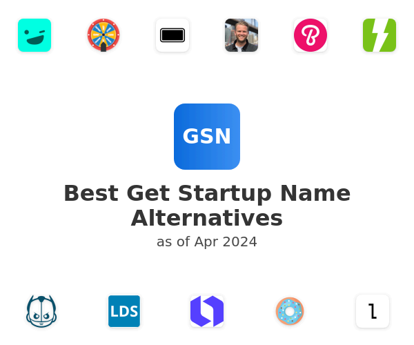 Best Get Startup Name Alternatives