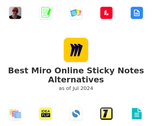Best Miro Online Sticky Notes Alternatives