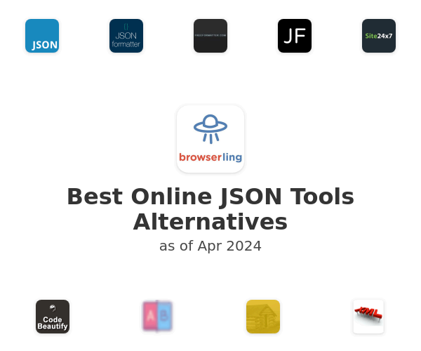 Best Online JSON Tools Alternatives