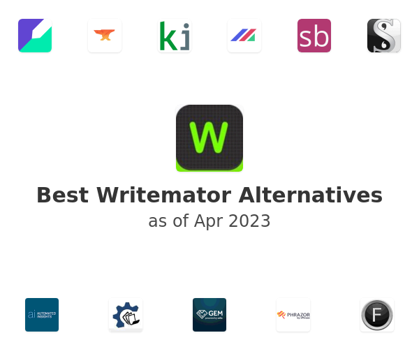 Best Writemator Alternatives