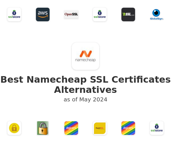 Best Namecheap SSL Certificates Alternatives
