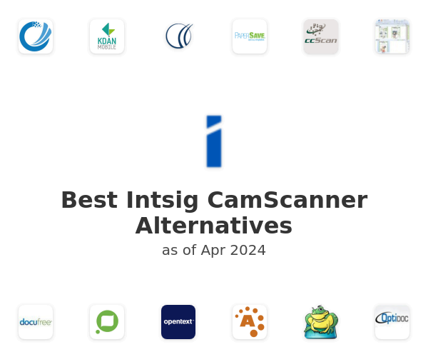 Best Intsig CamScanner Alternatives