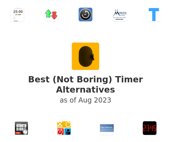 Best (Not Boring) Timer Alternatives