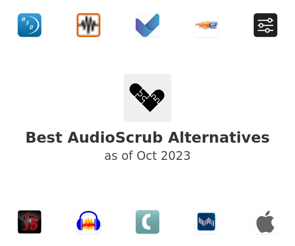 Best AudioScrub Alternatives