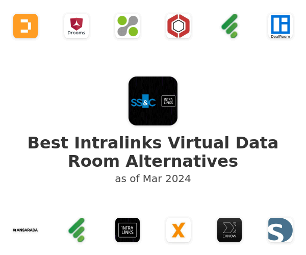 Best Intralinks Virtual Data Room Alternatives