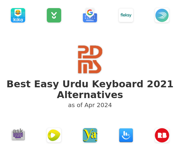 Best Easy Urdu Keyboard 2021 Alternatives