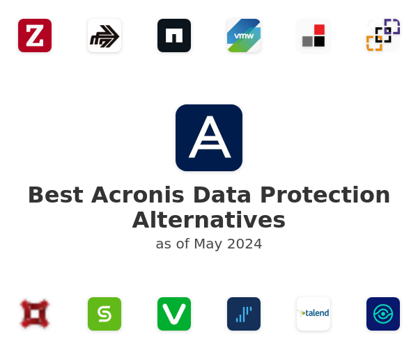 Best Acronis Data Protection Alternatives