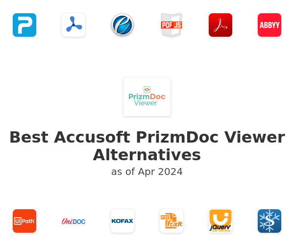 Best Accusoft PrizmDoc Viewer Alternatives