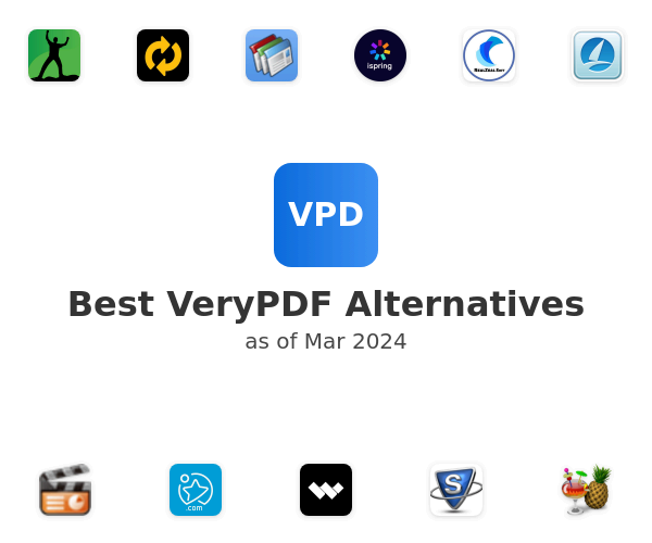 Best VeryPDF Alternatives