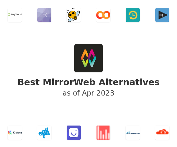 Best MirrorWeb Alternatives