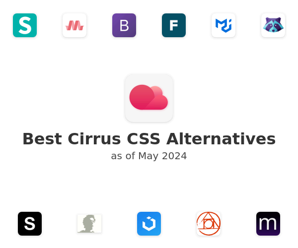 Best Cirrus CSS Alternatives