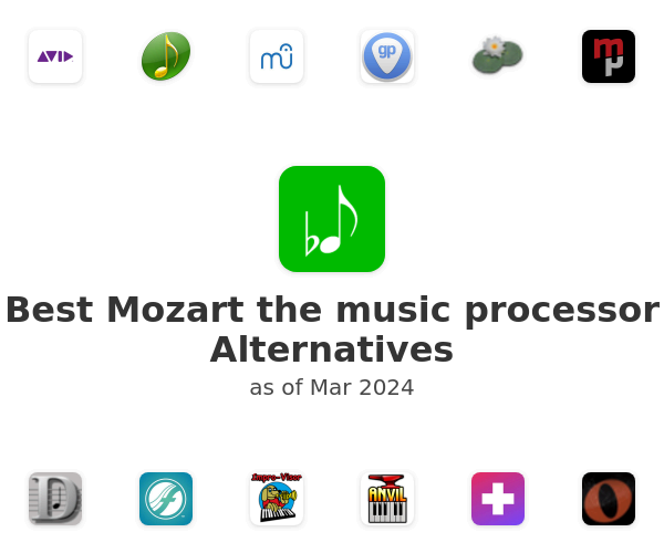 Best Mozart the music processor Alternatives